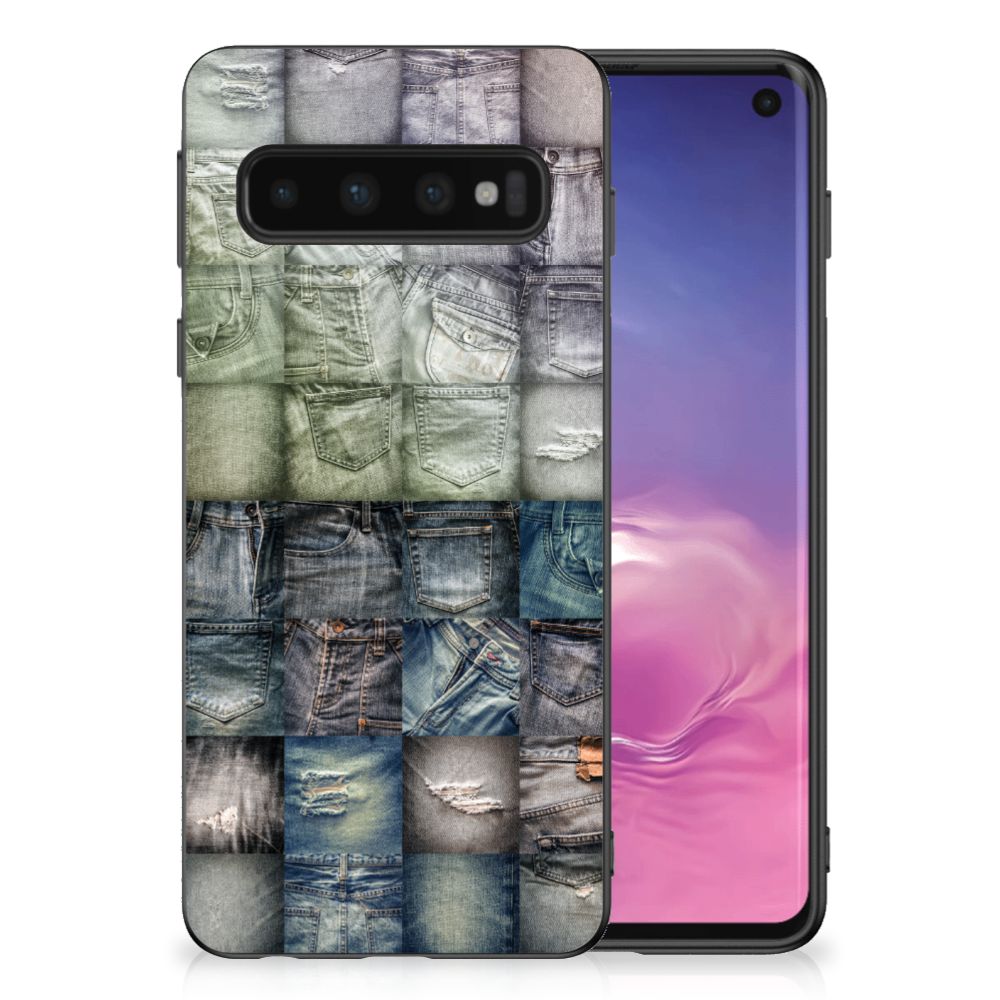 TPU Bumper Case Samsung Galaxy S10 Spijkerbroeken B2C Telecom