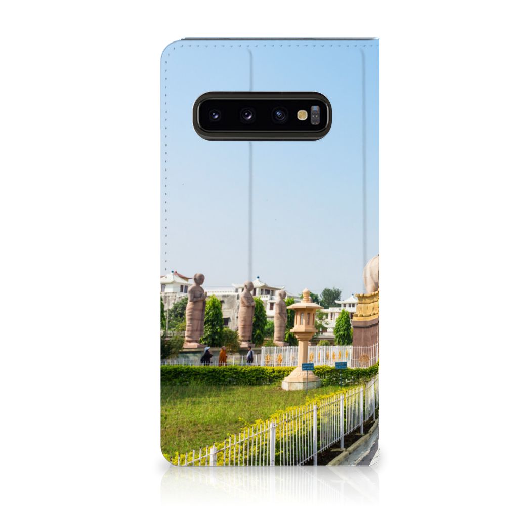 Samsung Galaxy S10 Book Cover Boeddha