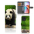 Motorola Edge 40 Pro Telefoonhoesje met Pasjes Panda