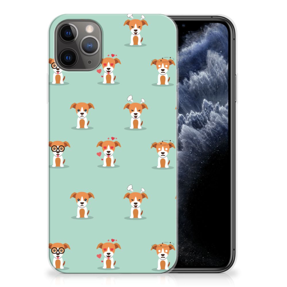 Apple iPhone 11 Pro Max TPU Hoesje Pups