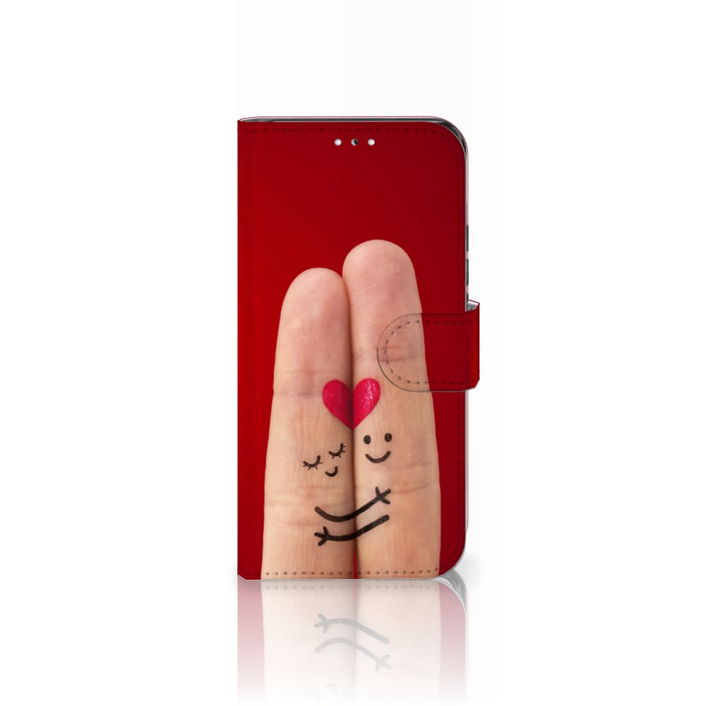 Samsung Galaxy S22 Wallet Case met Pasjes Liefde - Origineel Romantisch Cadeau
