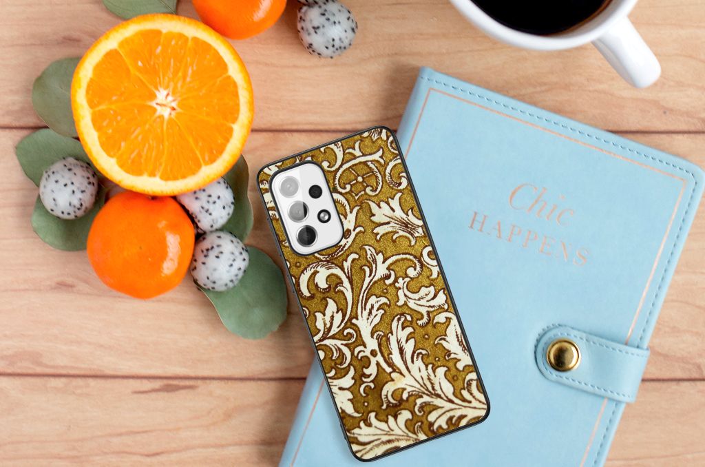 Back Cover Samsung Galaxy A73 Barok Goud B2C Telecom