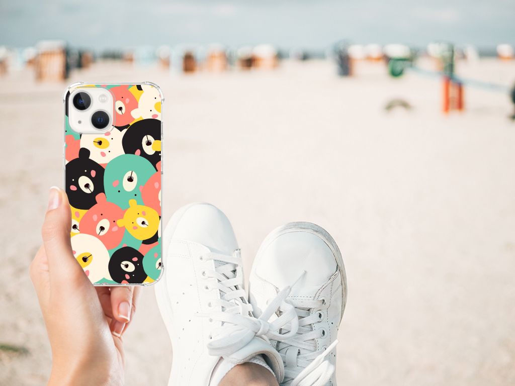 iPhone 13 Stevig Bumper Hoesje Bears B2C Telecom