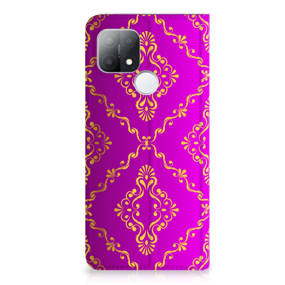 Telefoon Hoesje OPPO A15 Barok Roze - B2C Telecom
