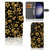 Samsung Galaxy S23 Plus Hoesje Gouden Bloemen