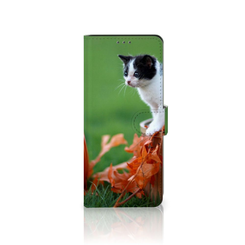Sony Xperia 5II Telefoonhoesje met Pasjes Kitten