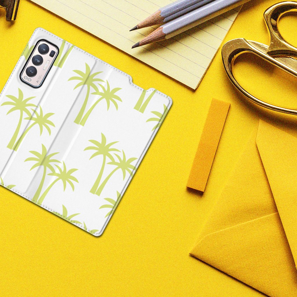 OPPO Find X3 Neo Smart Cover Palmtrees - B2C Telecom