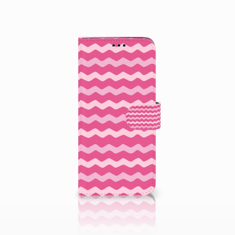 Samsung Galaxy S9 Plus Telefoon Hoesje Waves Pink