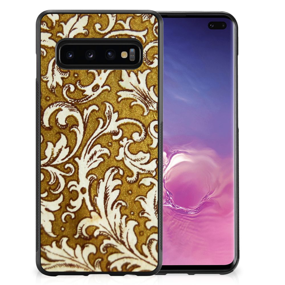 Hoesje TPU Samsung Galaxy S10+ Barok Goud