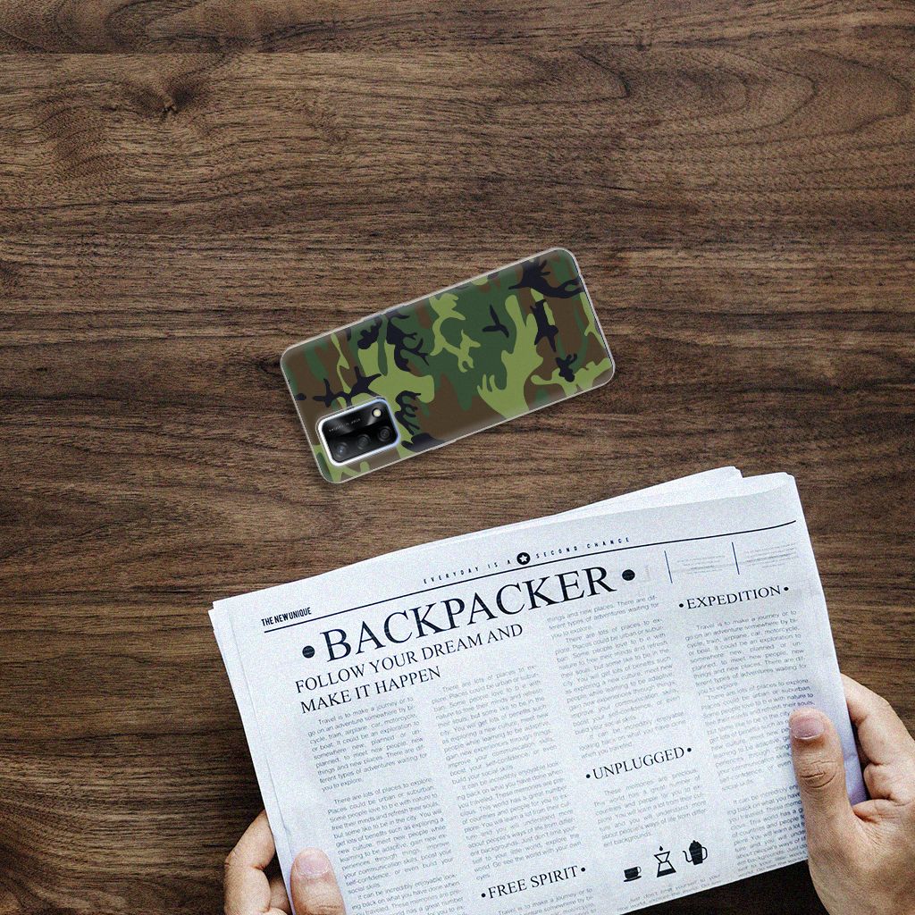OPPO A74 4G TPU bumper Army Dark B2C Telecom