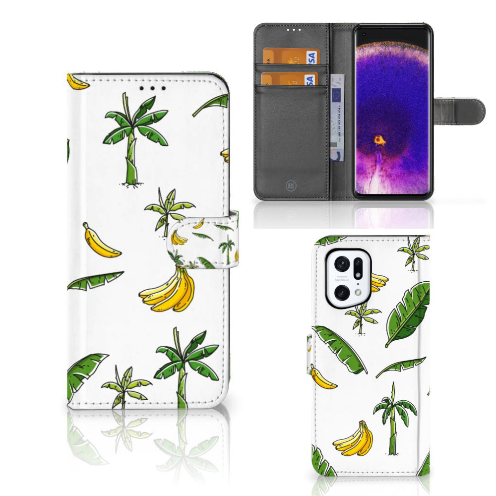 OPPO Find X5 Pro Hoesje Banana Tree