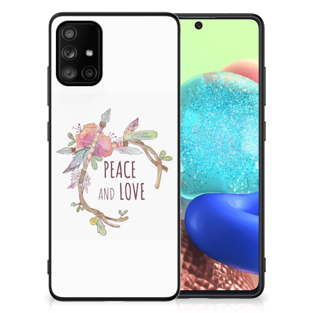Samsung Galaxy A71 Hoesje Boho Text
