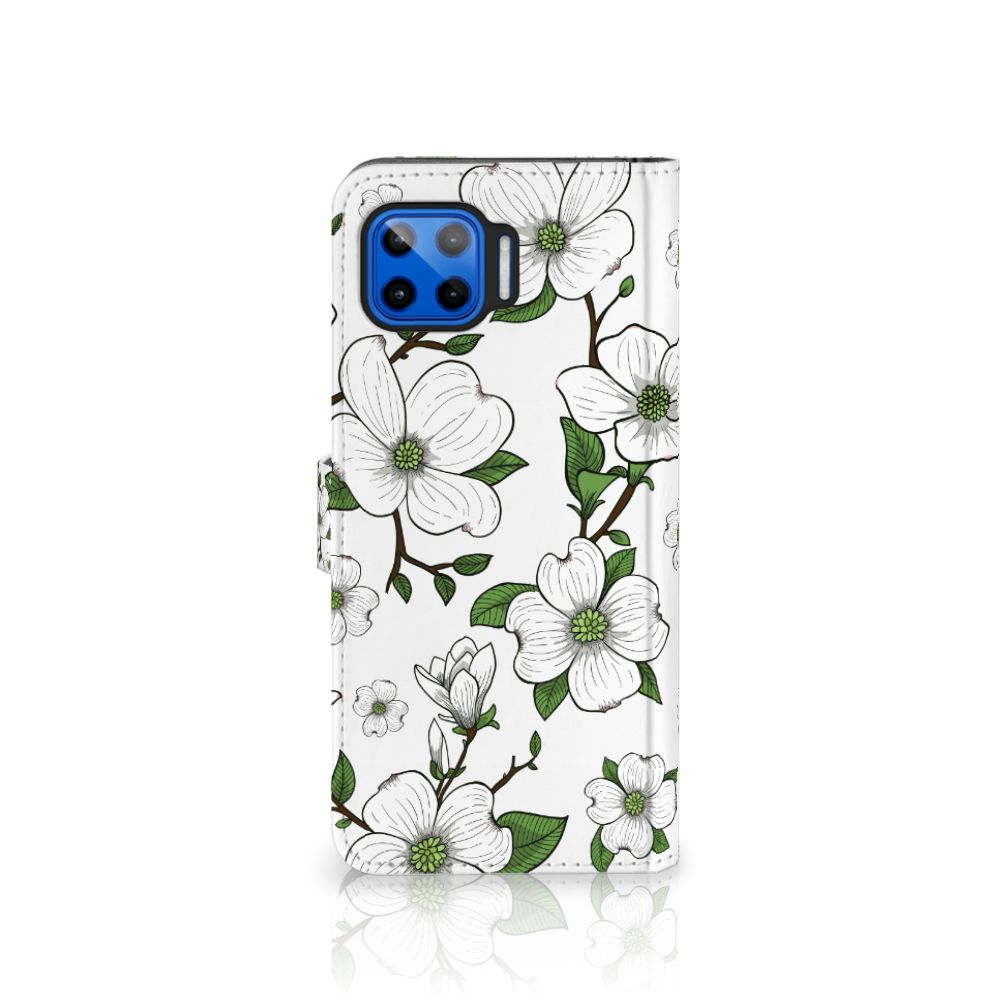 Motorola Moto G 5G Plus Hoesje Dogwood Flowers