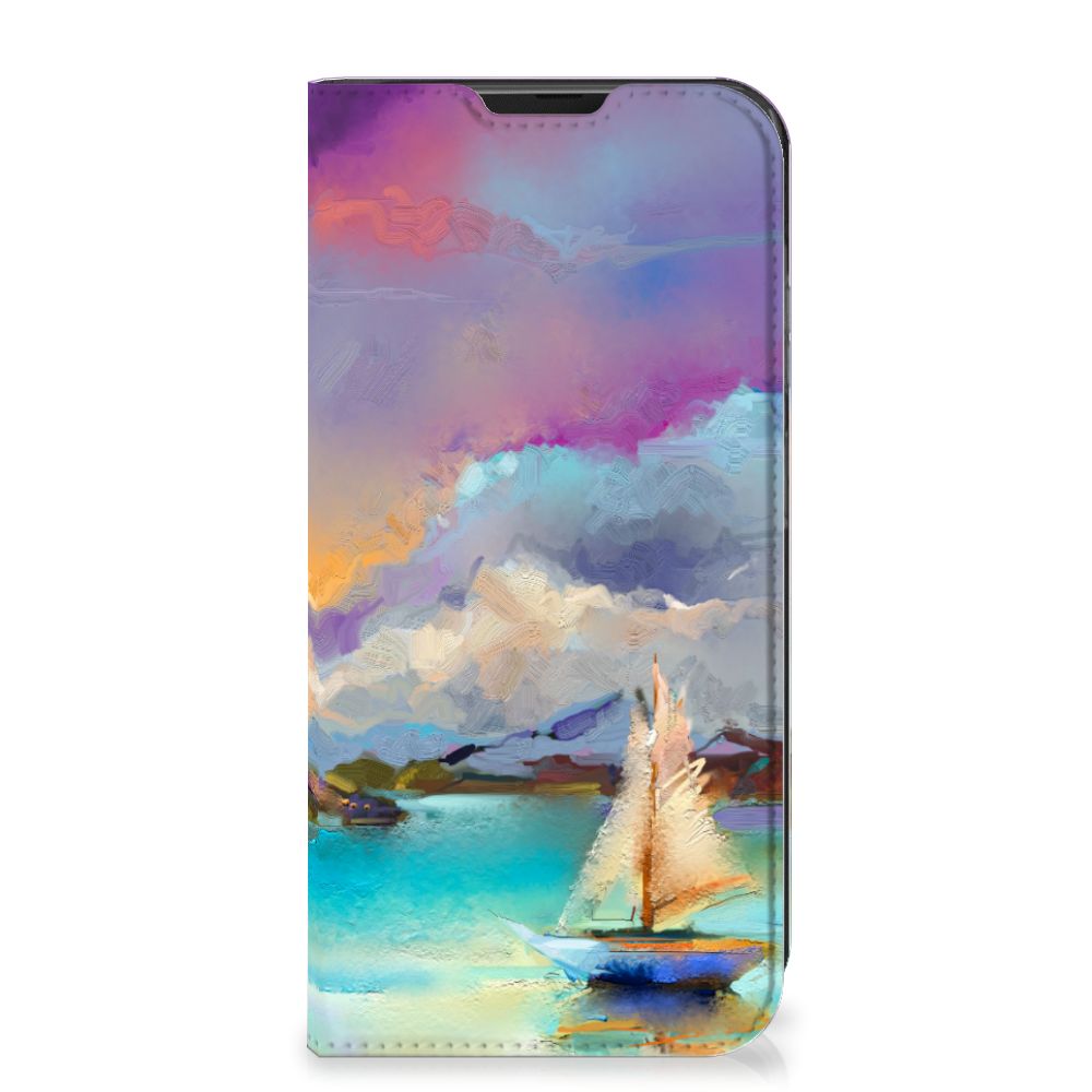 Bookcase Samsung Galaxy Xcover 6 Pro Boat