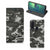 Motorola G8 Plus Hoesje met Magneet Army Light