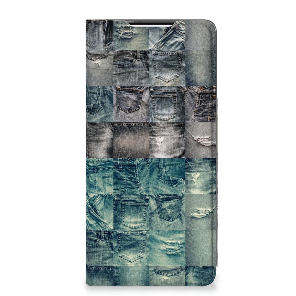 Hippe Standcase Samsung Galaxy S21 Plus Spijkerbroeken - B2C Telecom