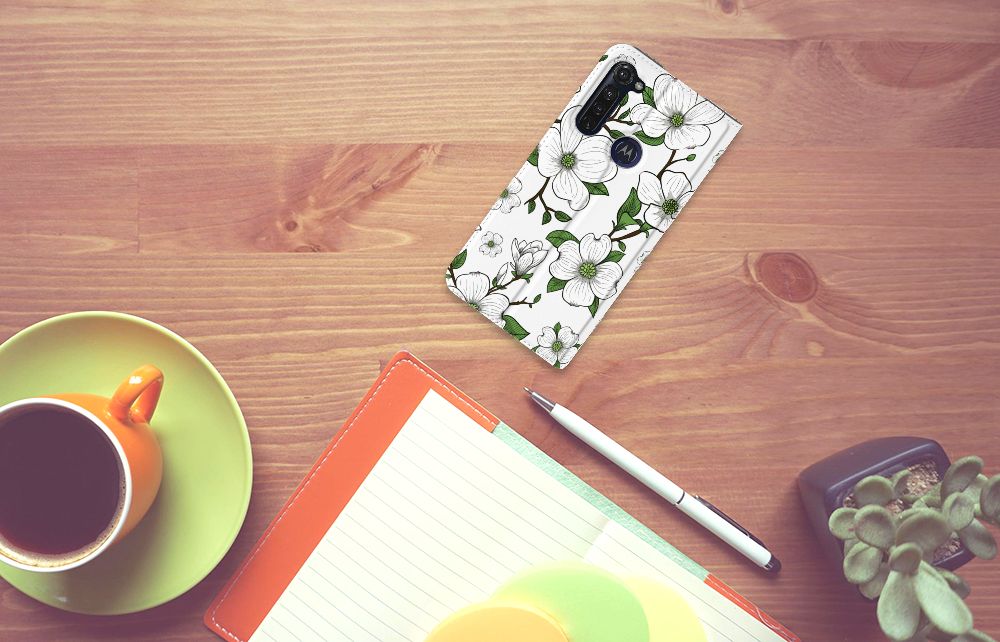 Motorola Moto G Pro Smart Cover Dogwood Flowers - B2C Telecom