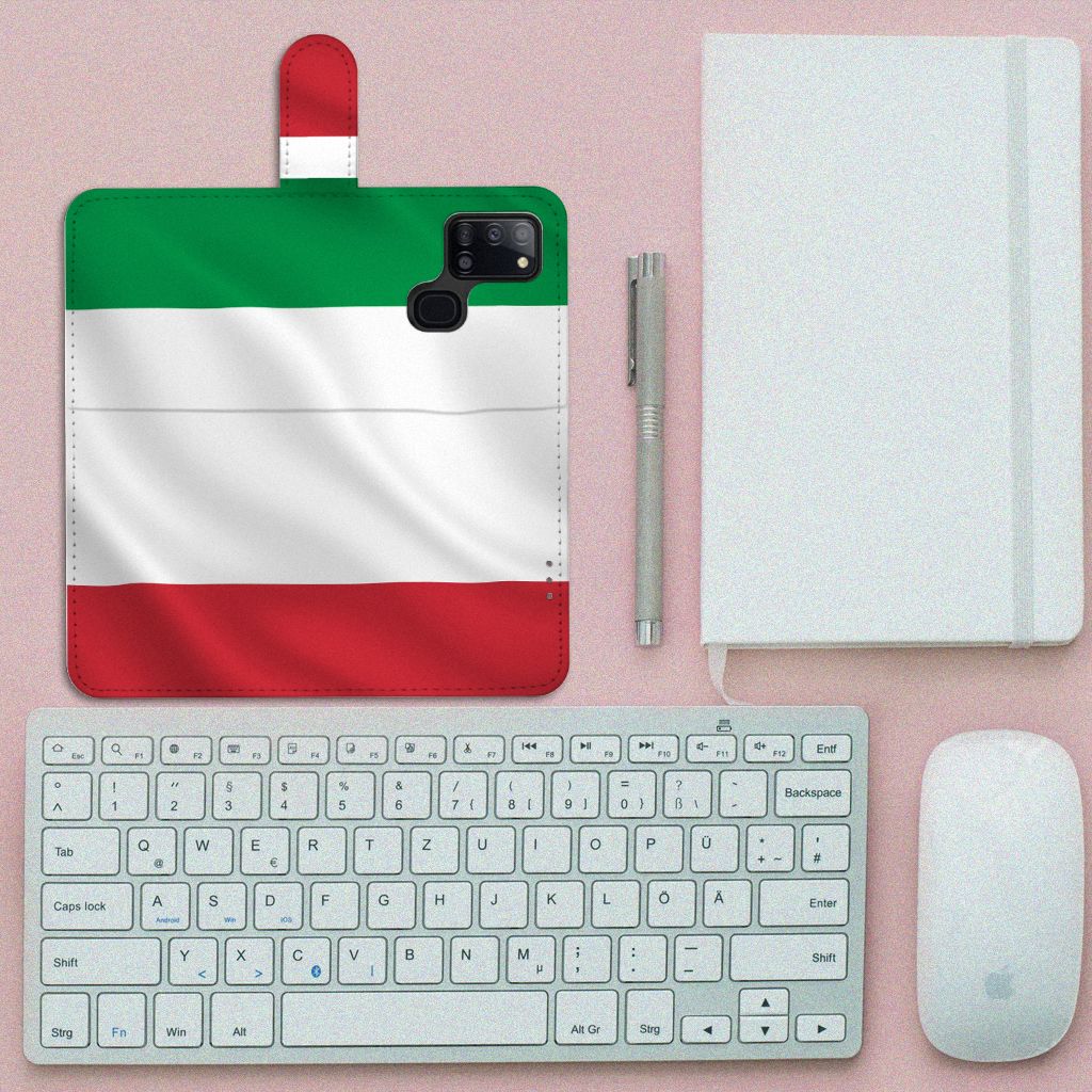 Samsung Galaxy A21s Bookstyle Case Italië