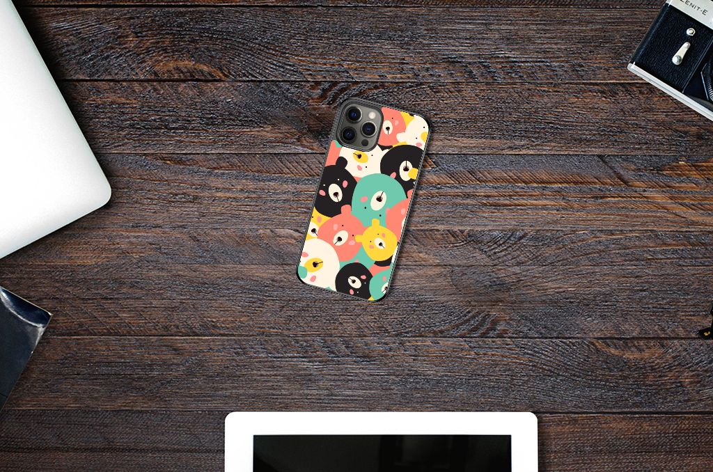 iPhone 12 Pro Max Bumper Hoesje Bears B2C Telecom