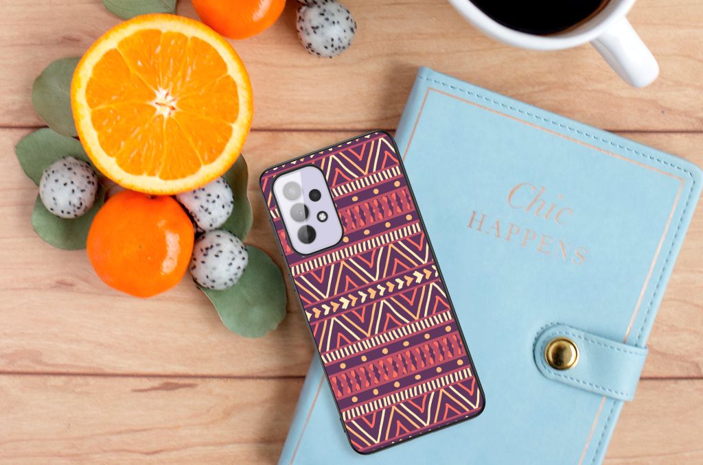 Samsung Galaxy A33 5G Back Case Aztec Paars B2C Telecom