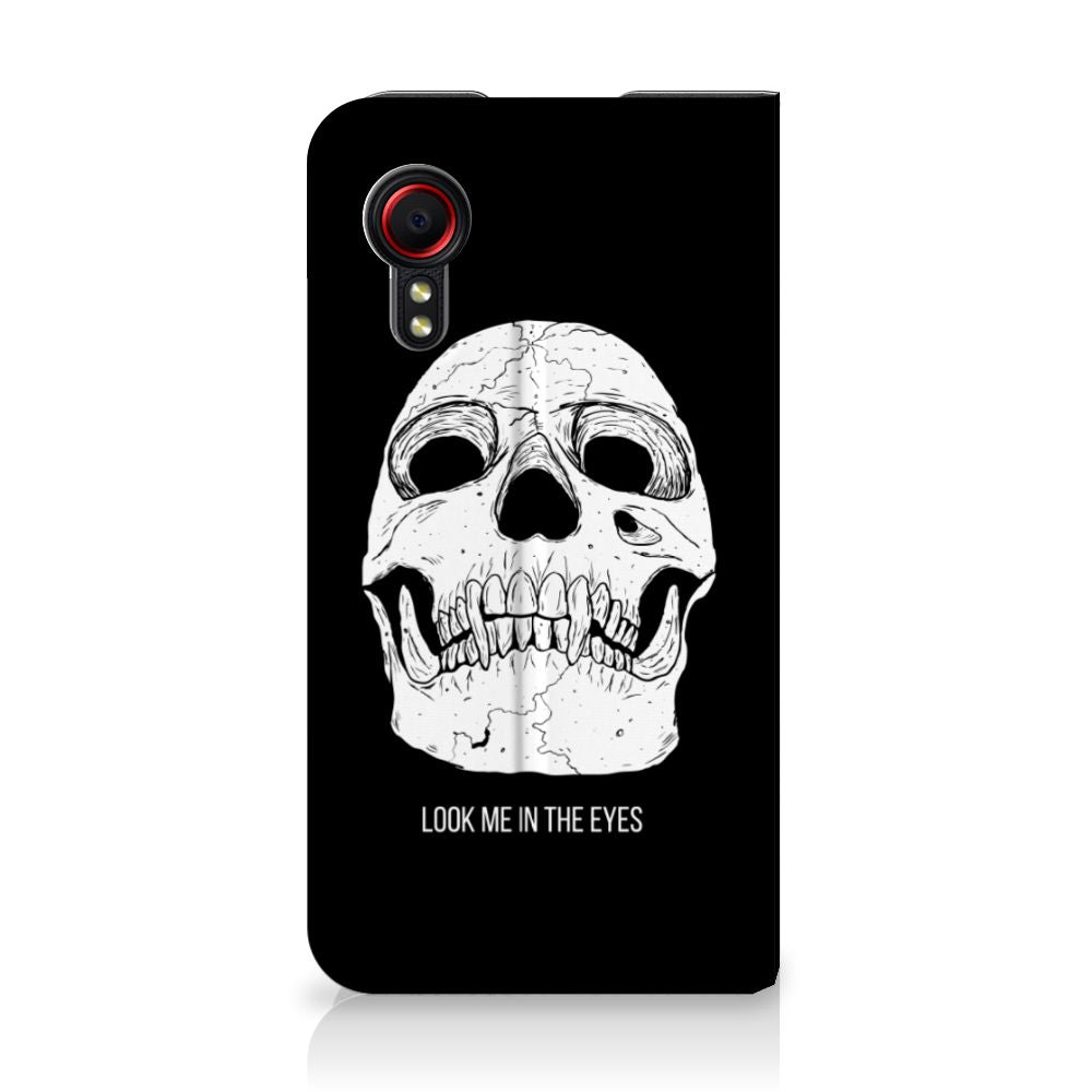 Mobiel BookCase Samsung Galaxy Xcover 5 Skull Eyes - B2C Telecom
