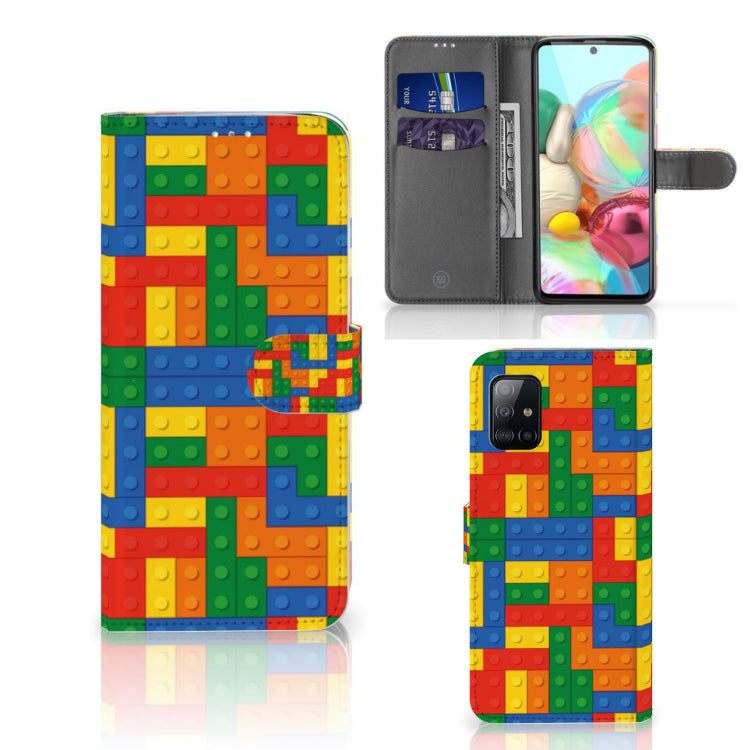 Samsung Galaxy A71 Telefoon Hoesje Blokken