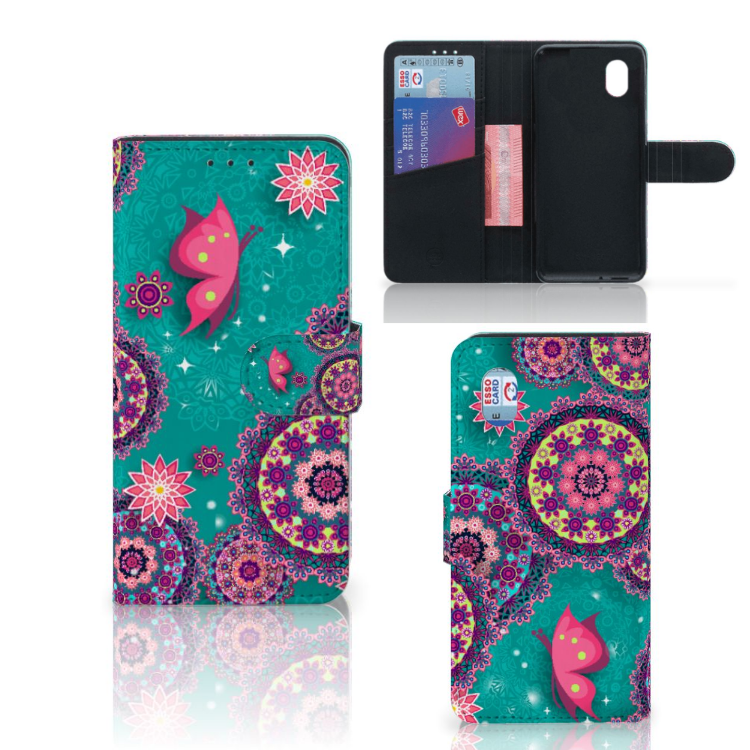 Cirkels En Vlinders Hoesje Alcatel 1B (2020) | Book Case
