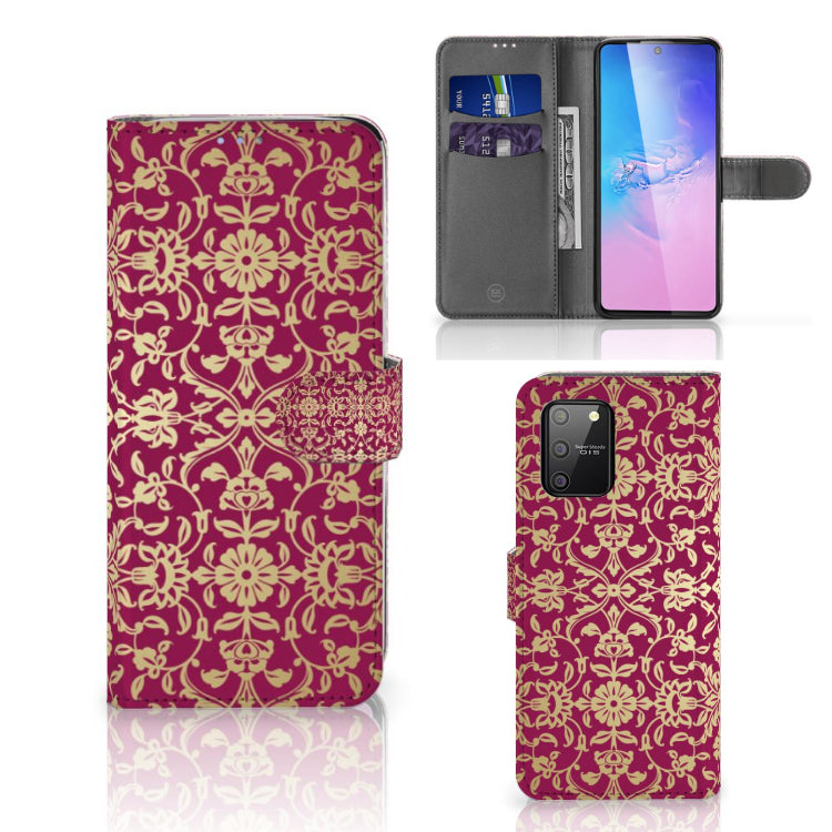 Wallet Case Samsung S10 Lite Barok Pink