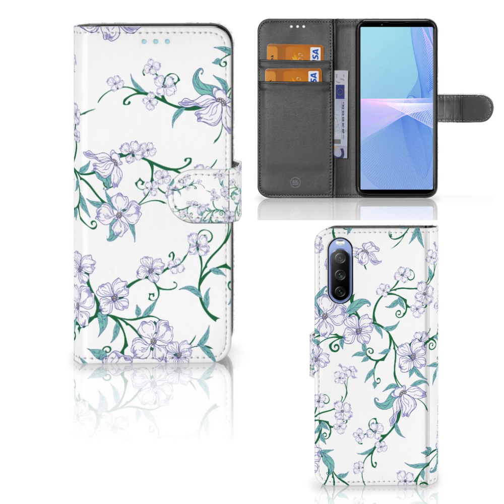 Sony Xperia 10 III Uniek Hoesje Blossom White