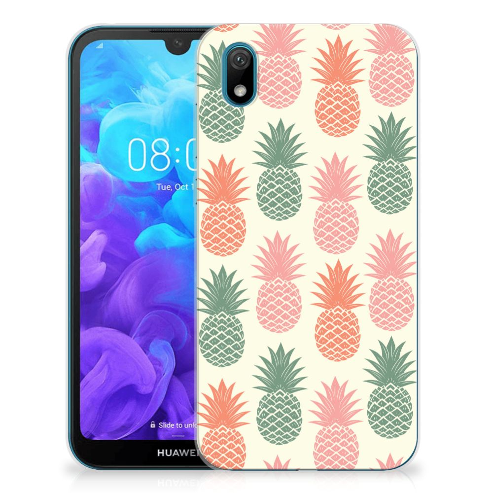 Huawei Y5 (2019) Siliconen Case Ananas