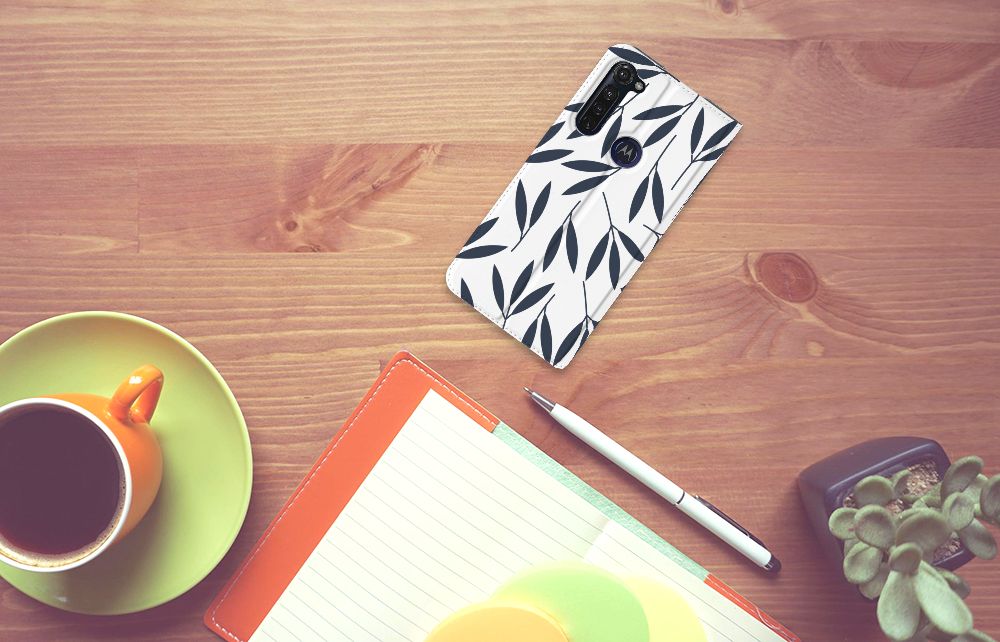 Motorola Moto G Pro Smart Cover Leaves Blue - B2C Telecom