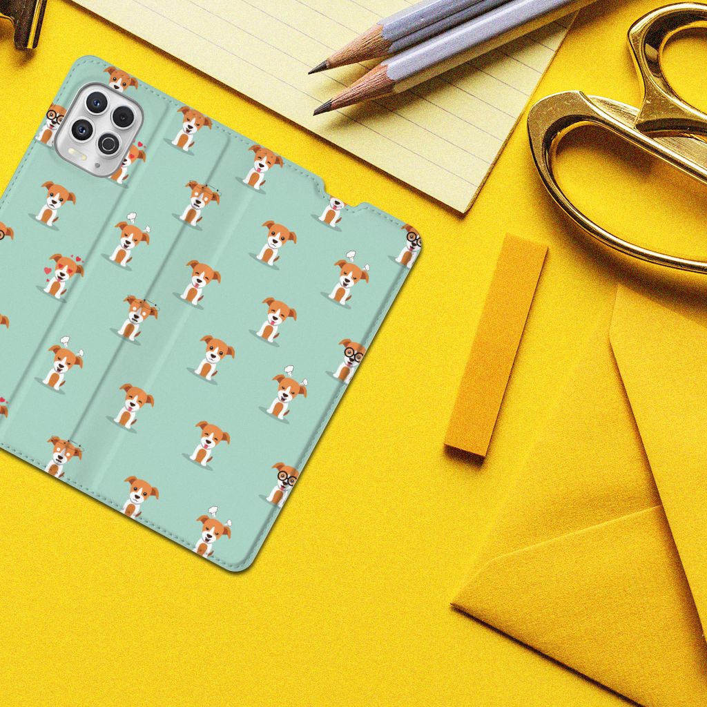 Motorola Moto G100 Hoesje maken Pups - B2C Telecom
