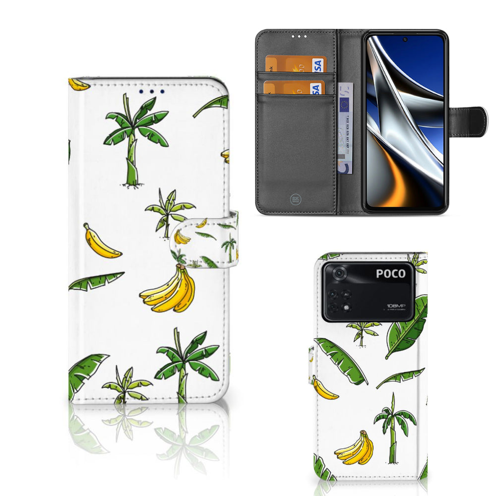 Xiaomi Poco X4 Pro 5G Hoesje Banana Tree