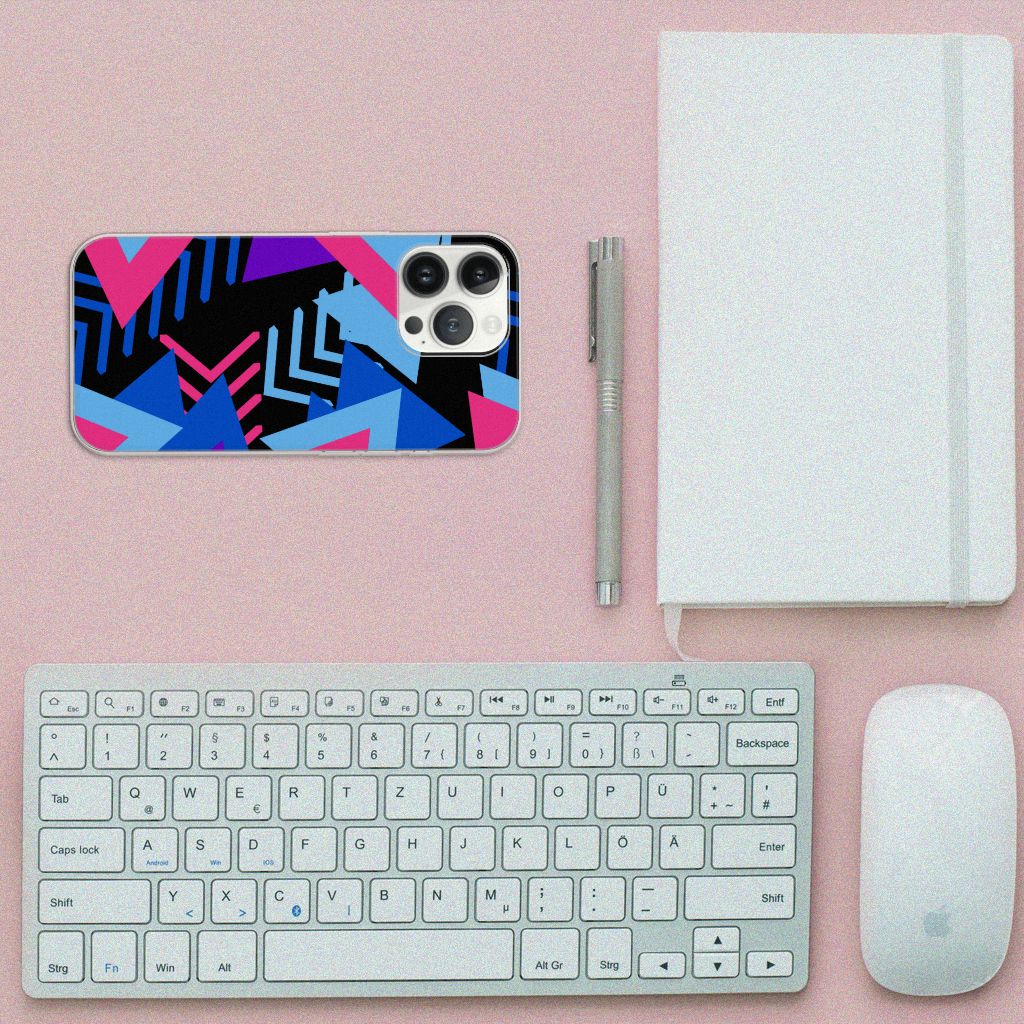 iPhone 13 Pro Max TPU Hoesje Funky Triangle B2C Telecom