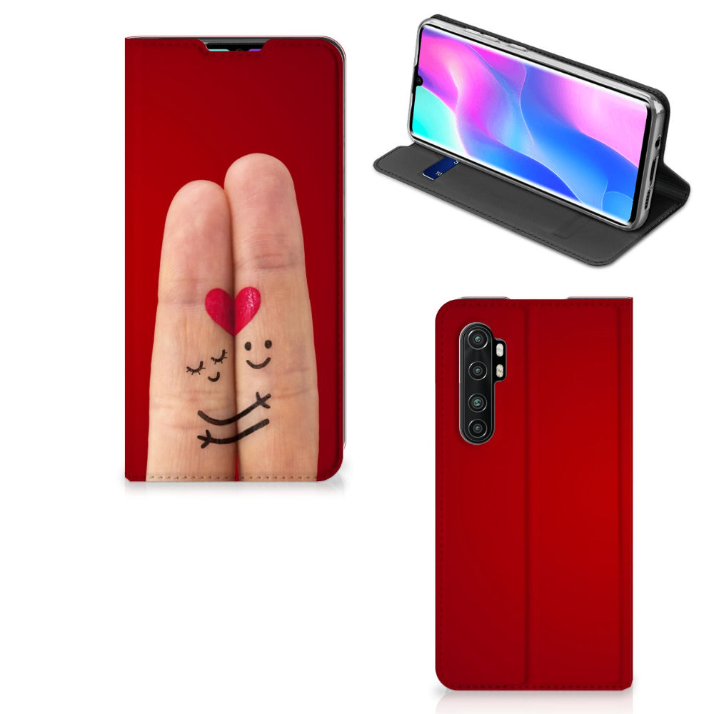 Xiaomi Mi Note 10 Lite Hippe Standcase Liefde - Origineel Romantisch Cadeau