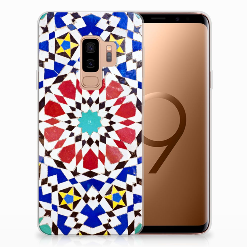 Samsung Galaxy S9 Plus TPU Siliconen Hoesje Mozaïek