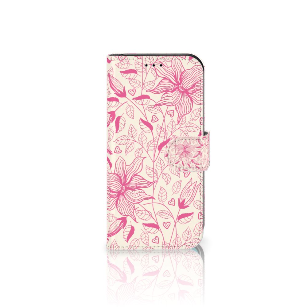 Apple iPhone 11 Pro Hoesje Pink Flowers