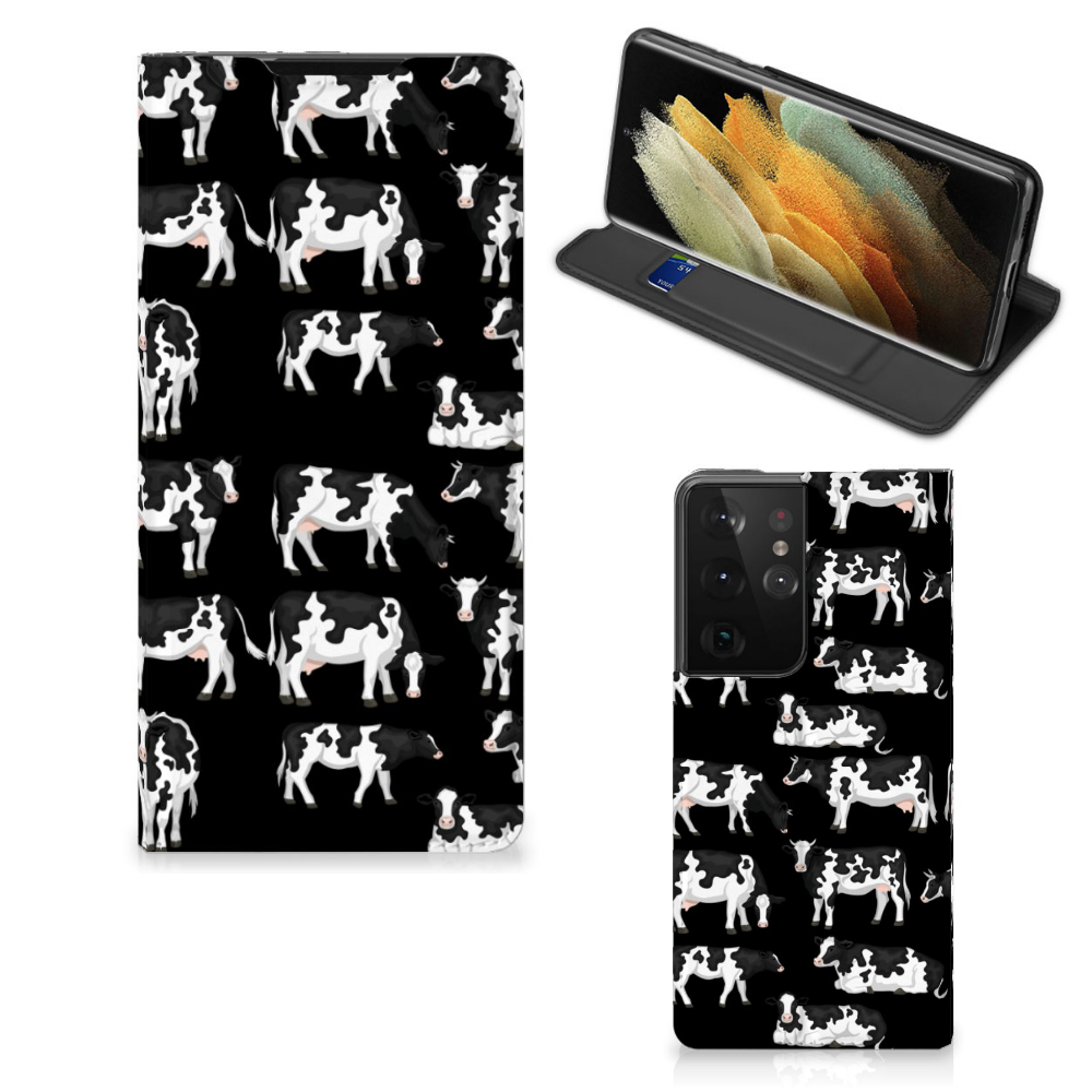Samsung Galaxy S21 Ultra Hoesje maken Koetjes - B2C Telecom