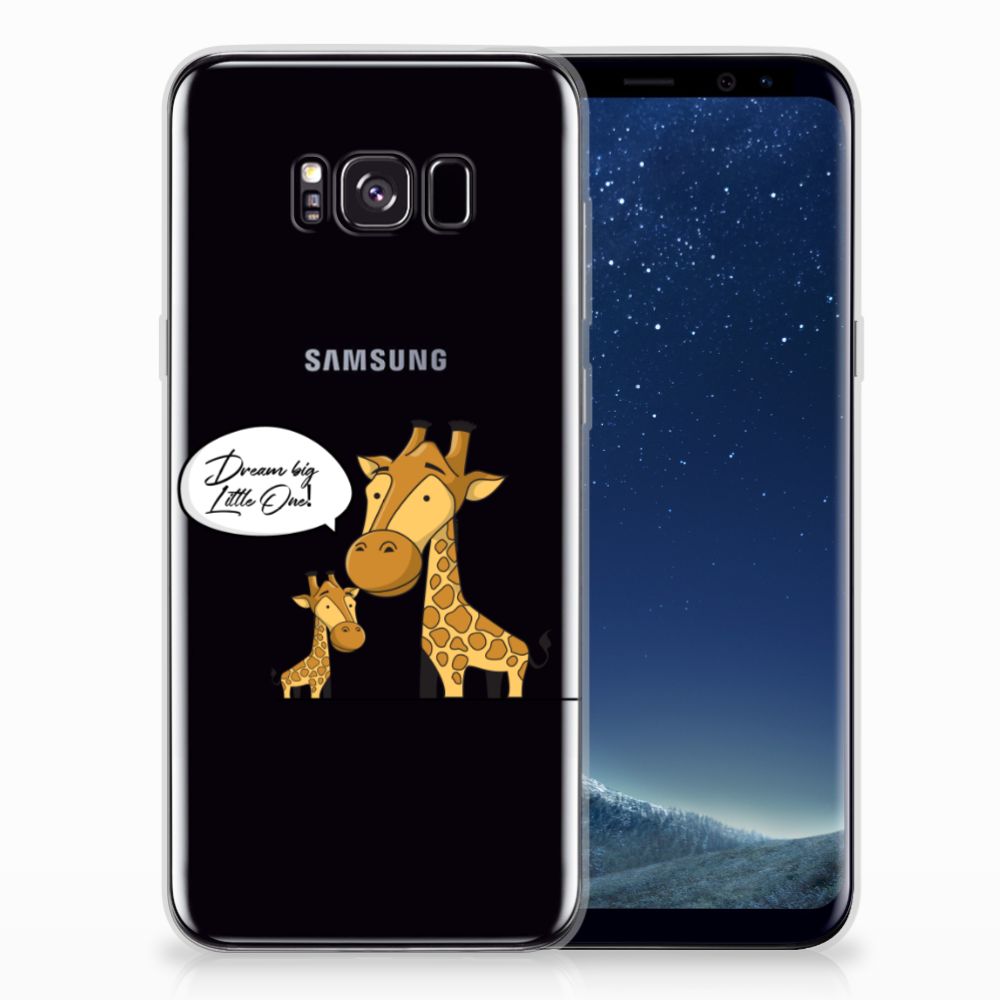 Samsung Galaxy S8 Plus Telefoonhoesje met Naam Giraffe