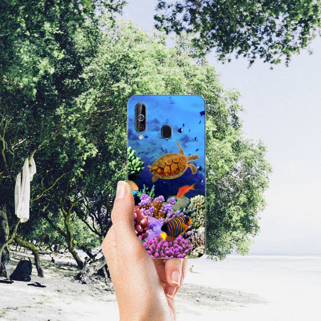 Samsung Galaxy A60 TPU Hoesje Vissen