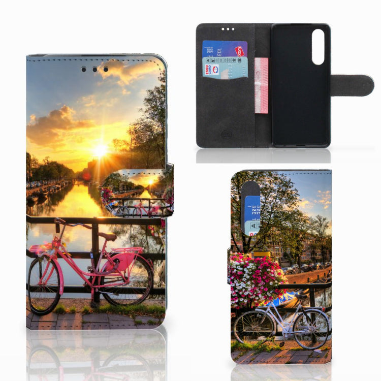 Huawei P30 Flip Cover Amsterdamse Grachten