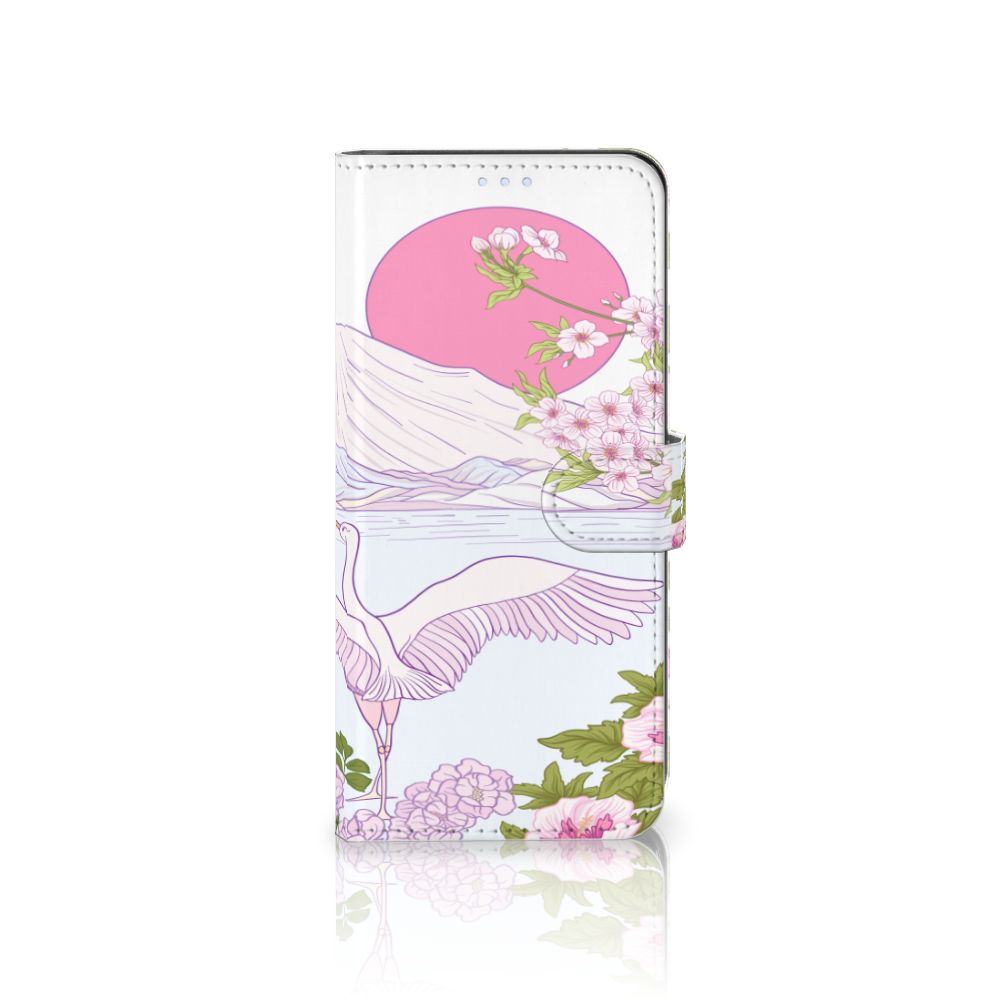 Motorola Moto G100 Telefoonhoesje met Pasjes Bird Standing