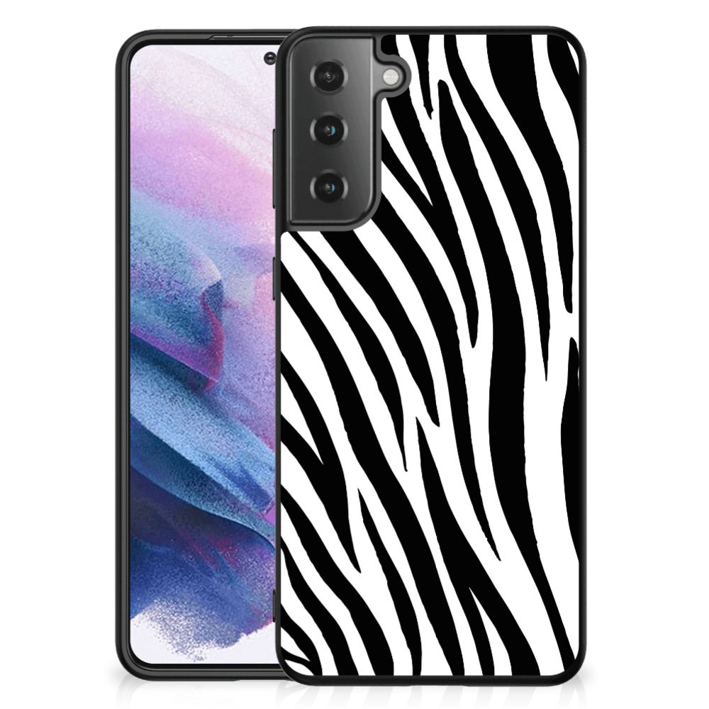 Samsung Galaxy S21 Plus Dierenprint Telefoonhoesje Zebra