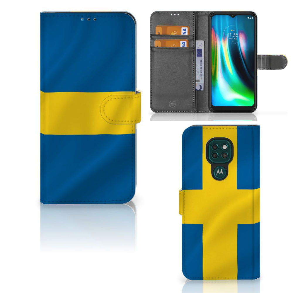 Motorola Moto G9 Play | E7 Plus Bookstyle Case Zweden