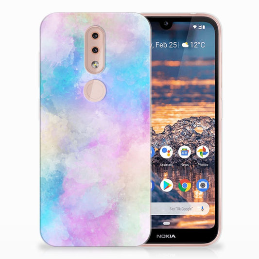 Hoesje maken Nokia 4.2 Watercolor Light