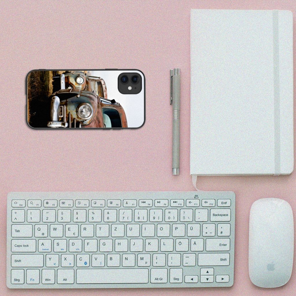 iPhone 11 Silicone Back Case Vintage Auto B2C Telecom