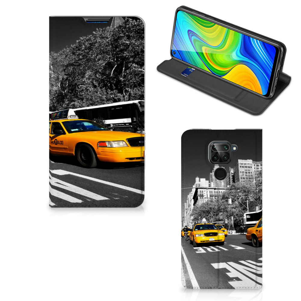 Xiaomi Redmi Note 9 Book Cover New York Taxi - B2C Telecom