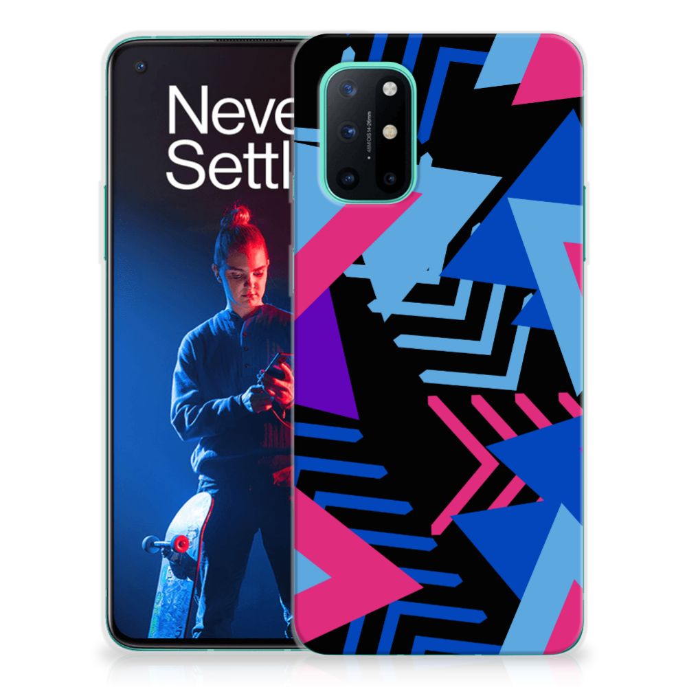 OnePlus 8T TPU Hoesje Funky Triangle