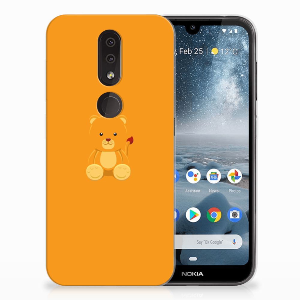 Nokia 4.2 Telefoonhoesje met Naam Baby Beer