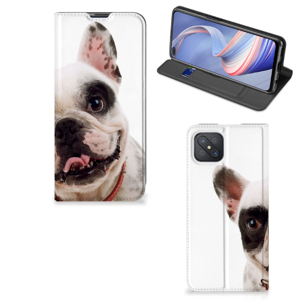 OPPO Reno4 Z 5G Hoesje maken Franse Bulldog
